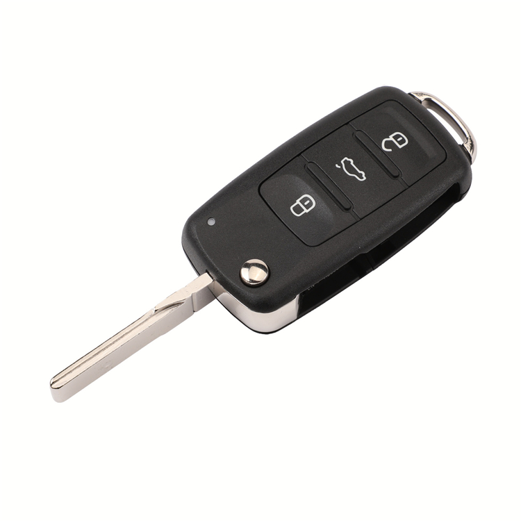 Flip Folding 434Mhz Id48 Chip 5k0837202ad Car Replacement Remote Key for Volkswagen